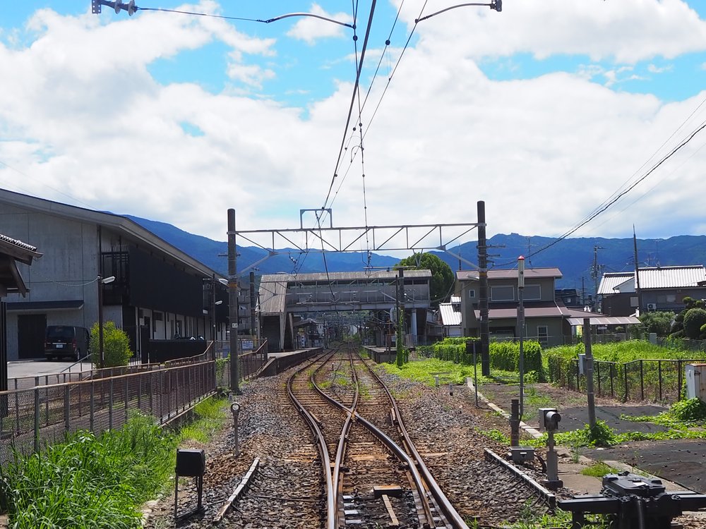 JR Miwa Station on the Sakurai Line, the access point for Omiwa Shrine