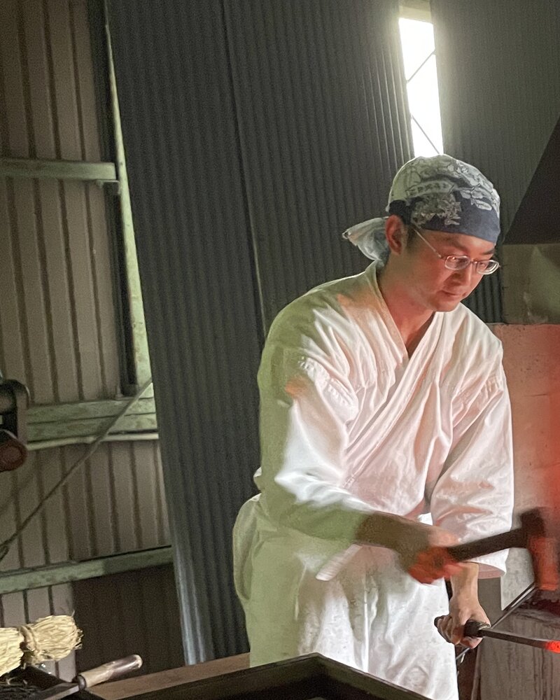 A licensed swordsmith